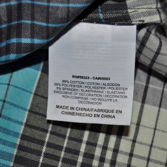 New NIKE 6.0 Plaid Fillmore Dress - Grey/Aqua [C7] - Picture 8 of 8